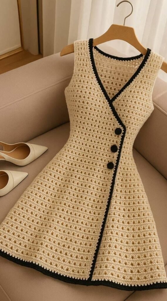 Crochet Wrap Dress Pattern